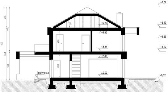 Фасад дома KCD-5248-24 Фасад дома KCD-5248-24