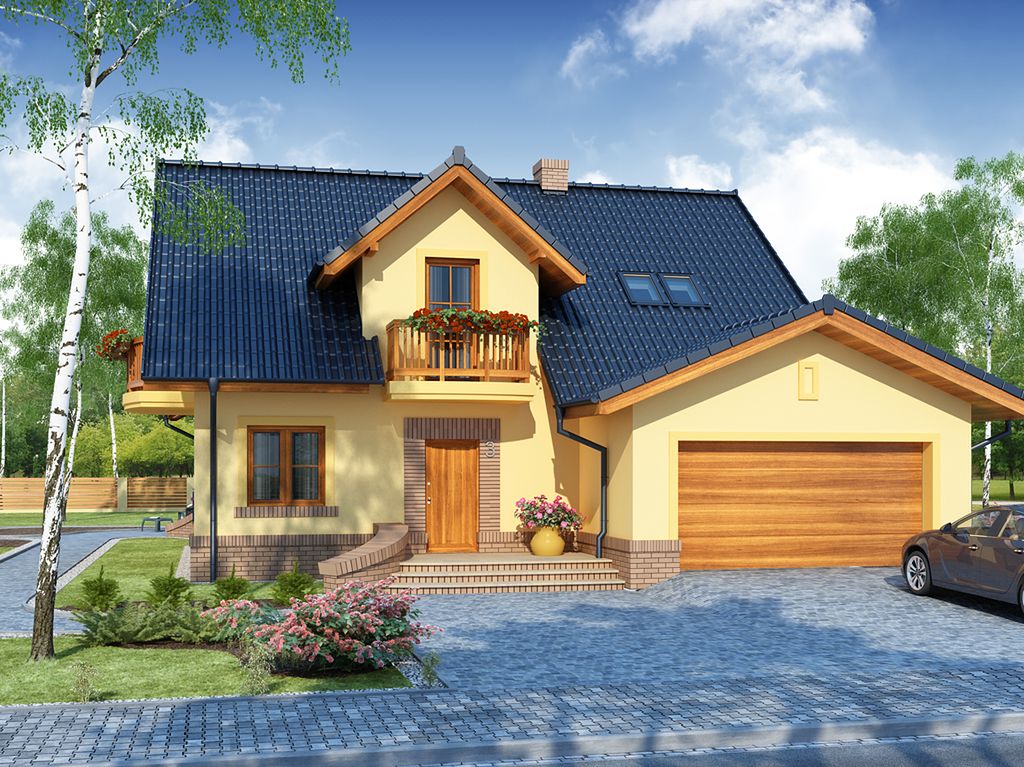 Проект дома DCF-6162-17