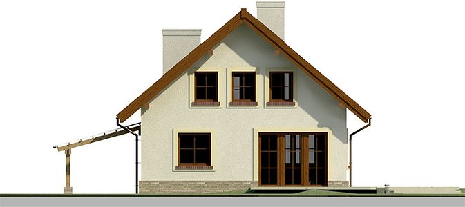 Фасад дома IBG-6515-69 Фасад дома IBG-6515-69