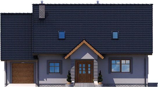 Фасад дома IBA-4624-47 Фасад дома IBA-4624-47