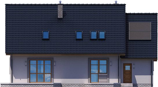 Фасад дома IBA-4624-47 Фасад дома IBA-4624-47