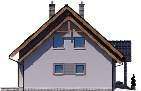 Фасад дома IBA-4624-47 Фасад дома IBA-4624-47