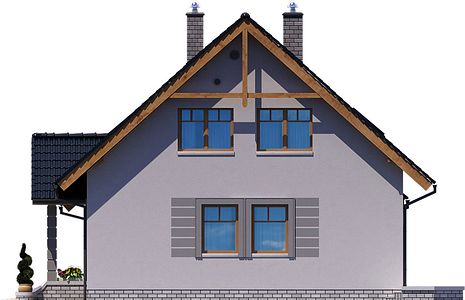 Фасад дома IBA-4624-47 Фасад дома IBA-4624-47