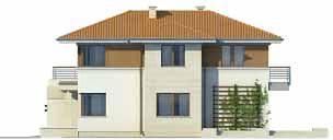 Фасад дома BIH-3998-86 Фасад дома BIH-3998-86