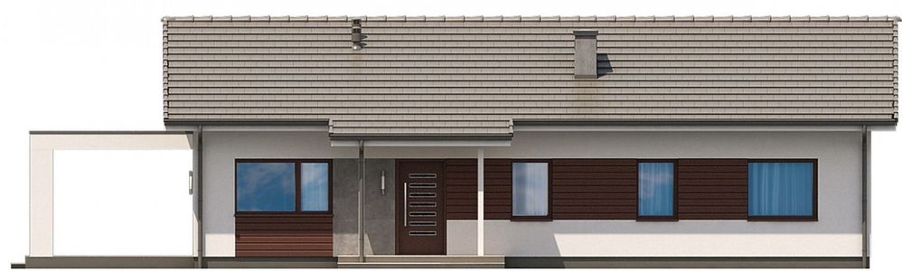 Фасад дома BBD-4167-39 Фасад дома BBD-4167-39