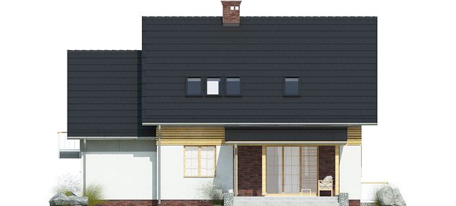 Фасад дома FCH-9854-92 Фасад дома FCH-9854-92