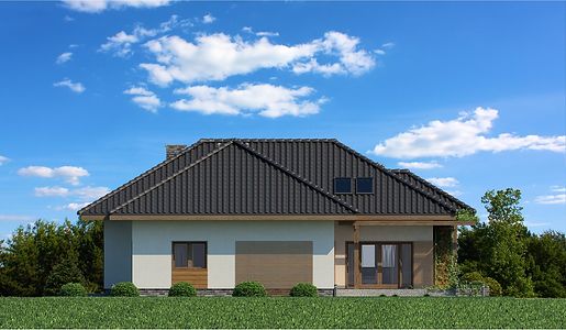 Фасад дома AFD-9398-25 Фасад дома AFD-9398-25