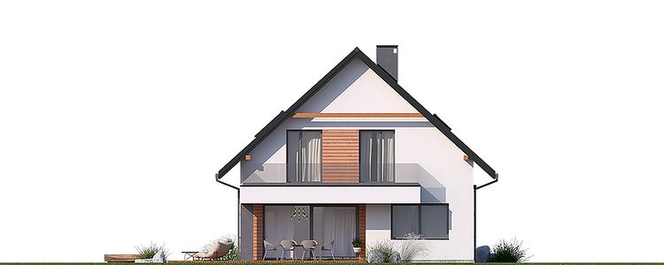 Фасад дома GDD-6986-79 Фасад дома GDD-6986-79