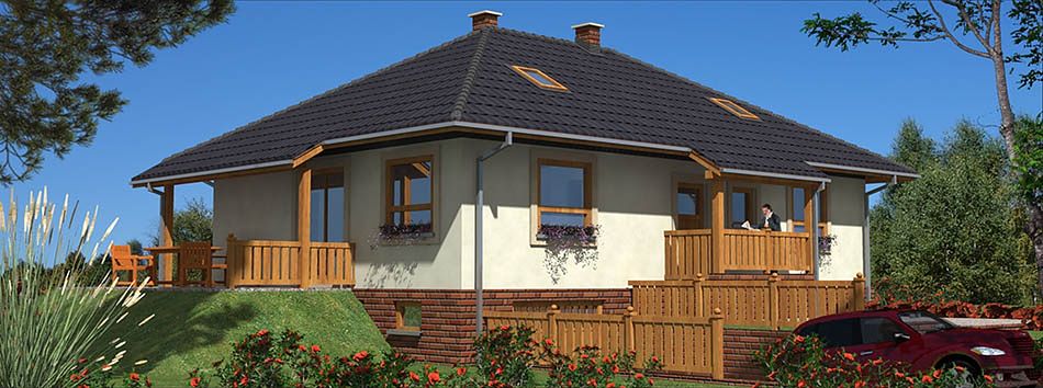 Проект дома DHD-5275-61